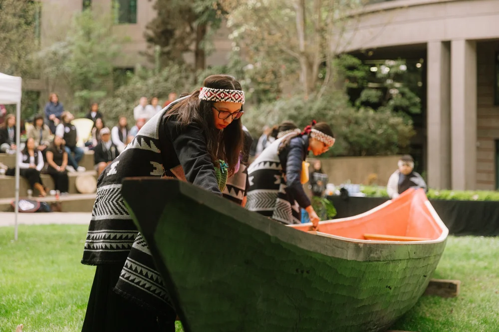 Skwxwu7mesh Nation Skwchays Awakening ceremony at Capilano University