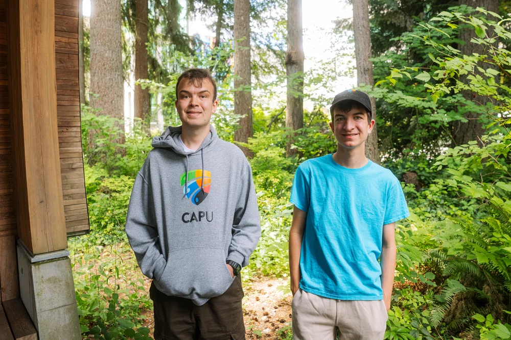Alex Aslanowicz and Luke Chaplin, Discover Employability Certificate Program students