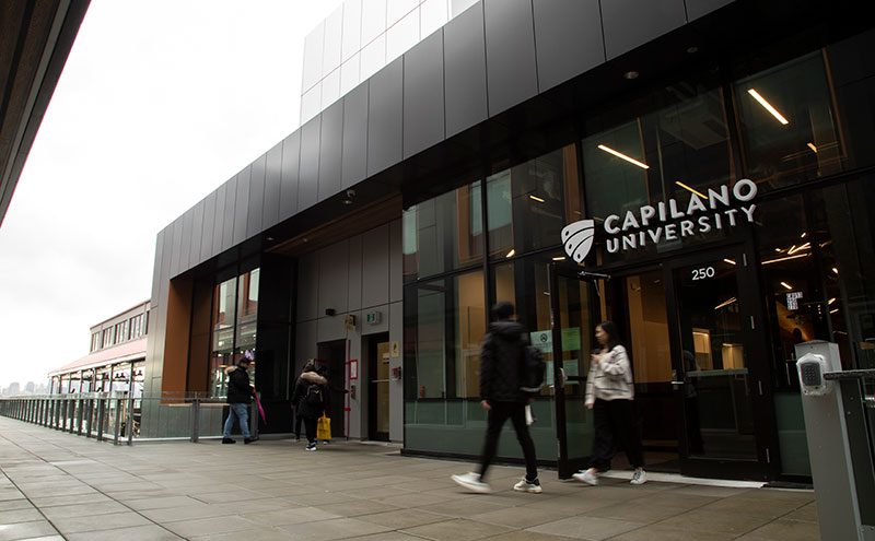 Exterior of CapU Lonsdale campus