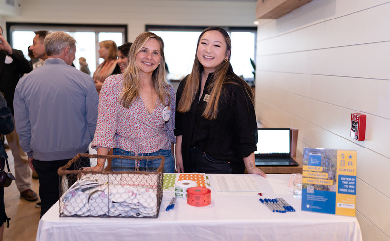 CapU staff at the Alumni Perks App Launch Party.