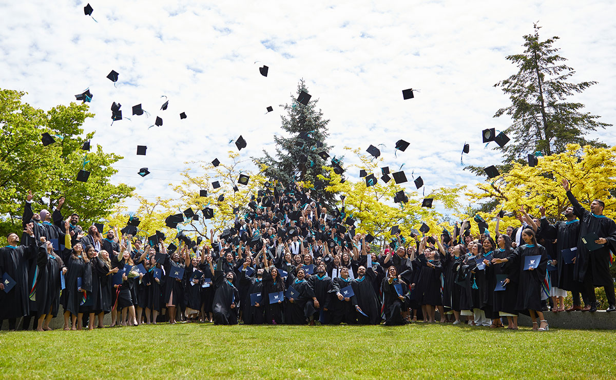 Students at Convocation