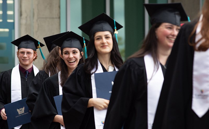 Students at Convocation