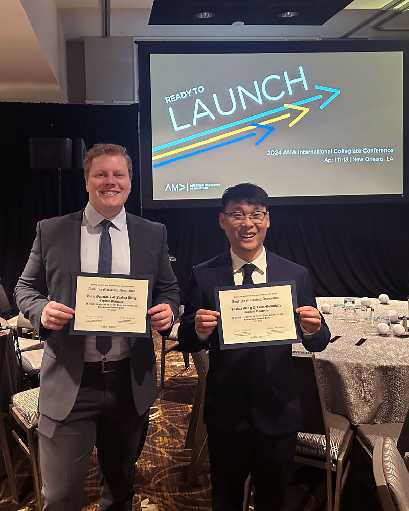 Students at AMA competition