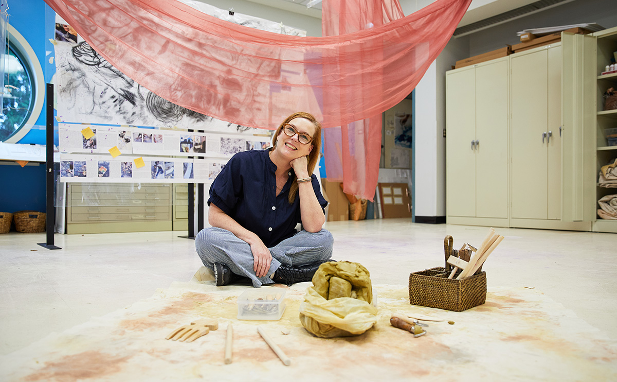 Adrienne Argent in the Childcare Centre