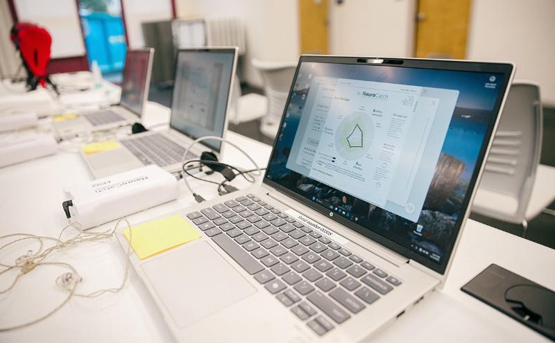 Researchers are exploring resilience in young athletes using surveys and EEG-based assessments to better understand mental health, well-being and brain function in high-contact sport