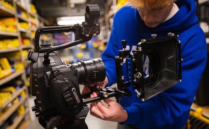 Cameron Johnson in studio