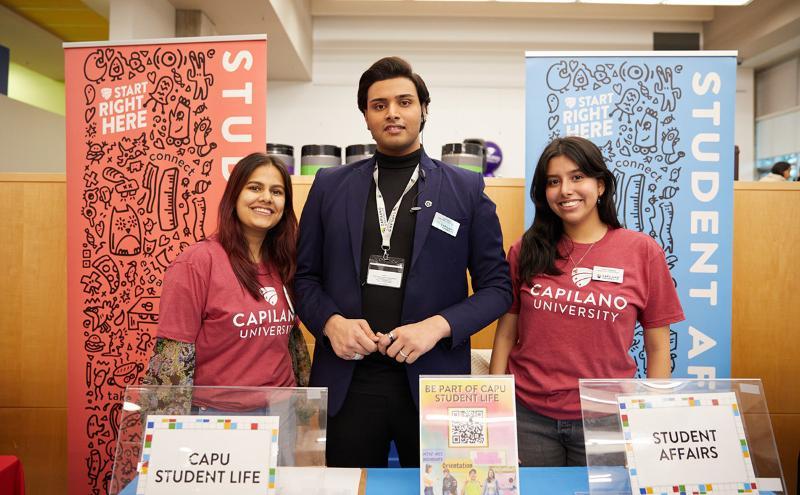 At New International Student Orientation, student affairs students help ensure a smooth transition for incoming students and provide valuable support