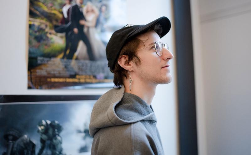 3D animation student Mark Zimmer receives a Warner Media Bursary