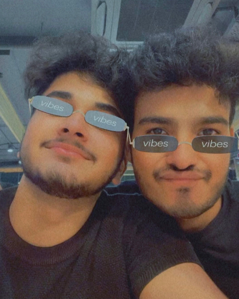 Danish and his sweetie