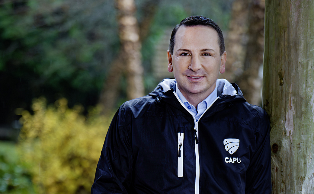 Jason Dewling is CapU's eighth president and vice-chancellor.