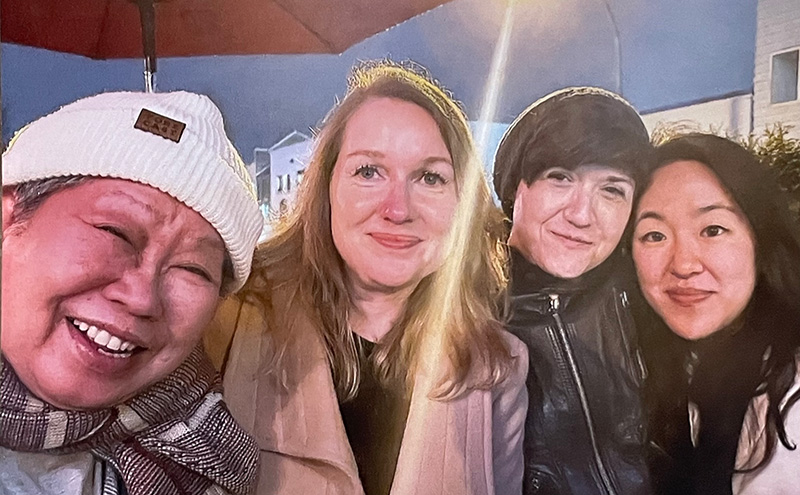 Grace Kim with friends