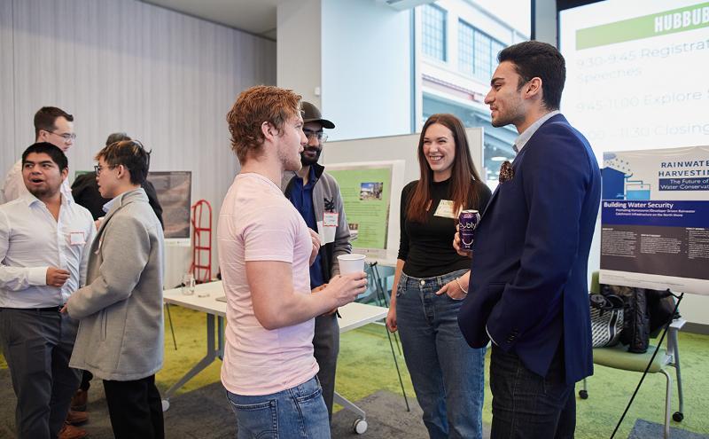 Students and faculty at CityStudio North Vancouver HUBBUB #7