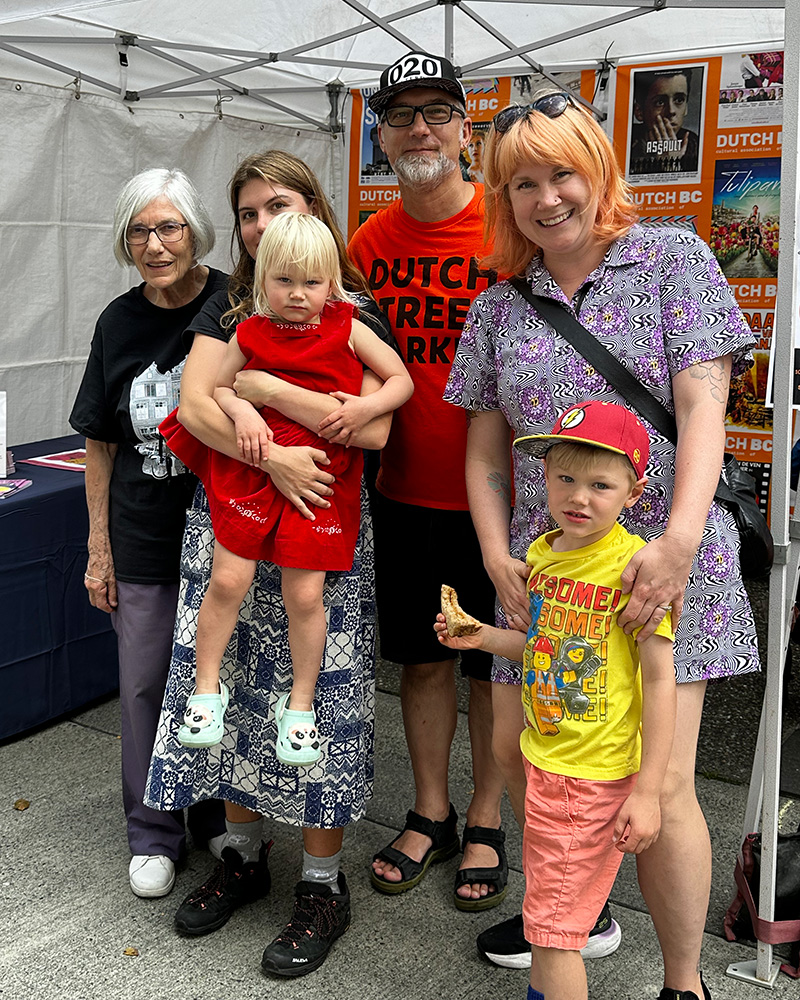 Irwin and his family