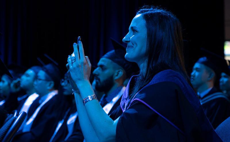 Joanna Jagger at Convocation