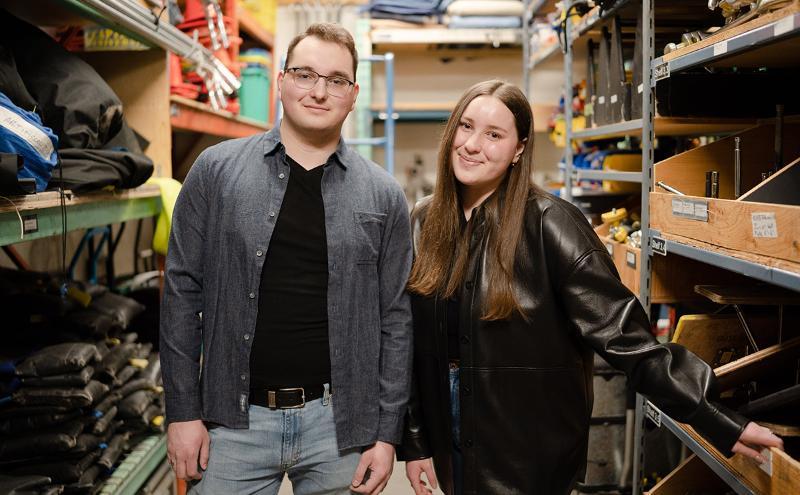 Photo of John and Jenna Spink