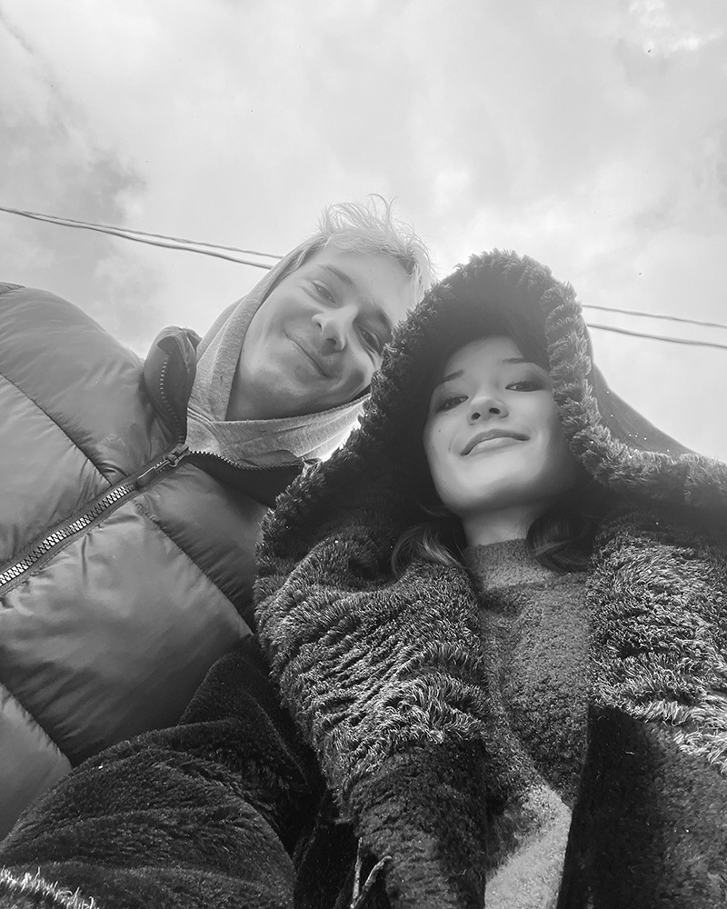 Visiting Conan in Toronto while he studied film composing at the Canadian Film Centre