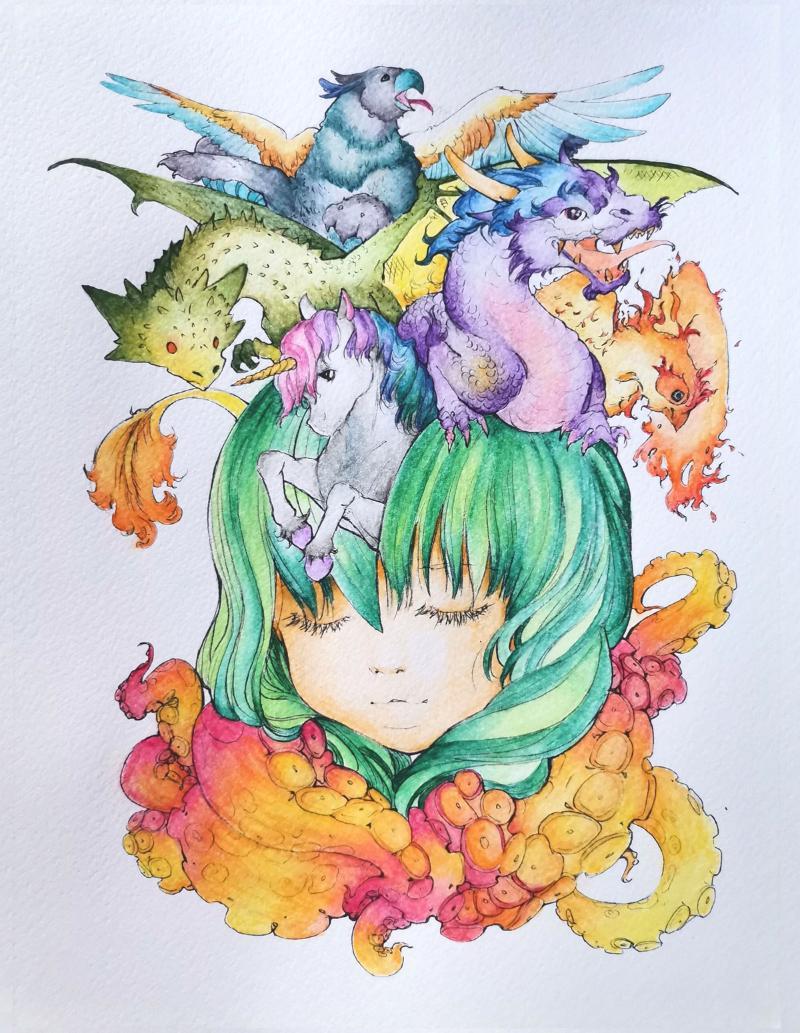 Massiel Cascante colouring contest winner