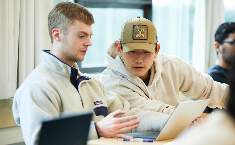 Students in classroom