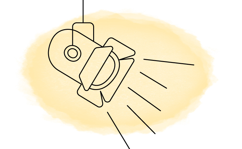 Illustration of lights