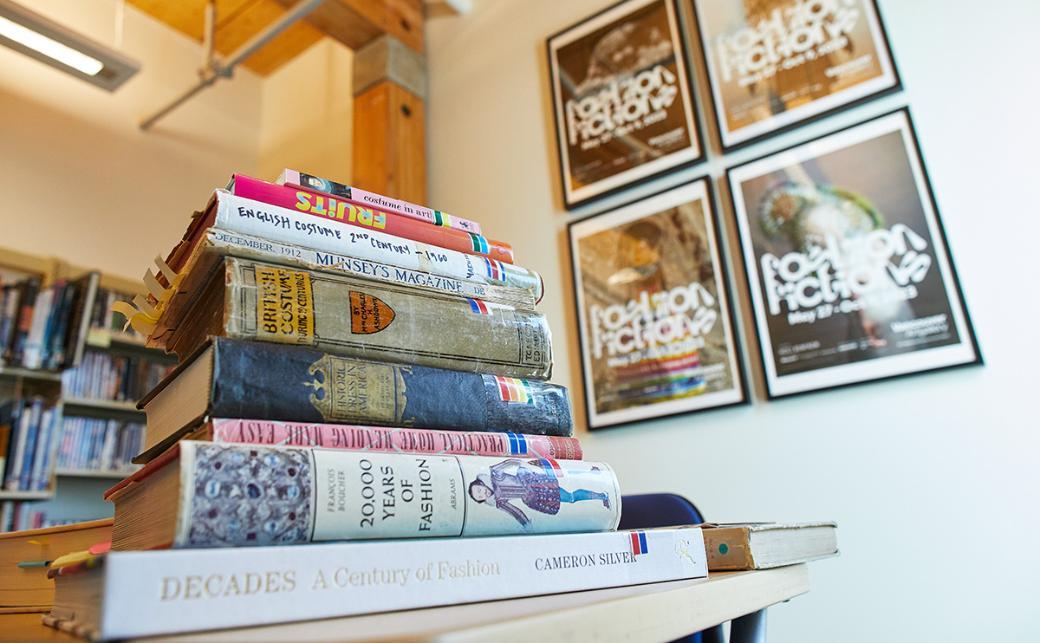 The Costuming Library is filled with rare books and resources that have been donated by experienced costumers