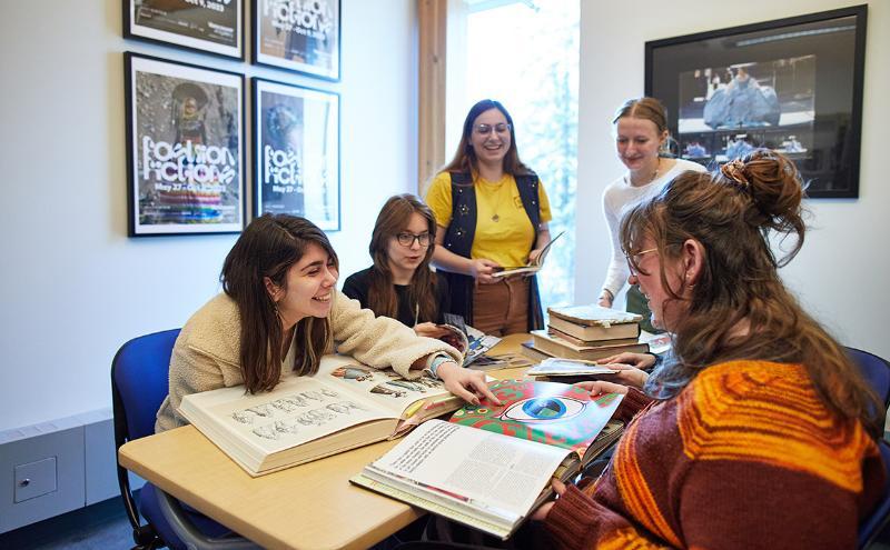 The Costuming Library is filled with rare books and resources that have been donated by experienced costumers