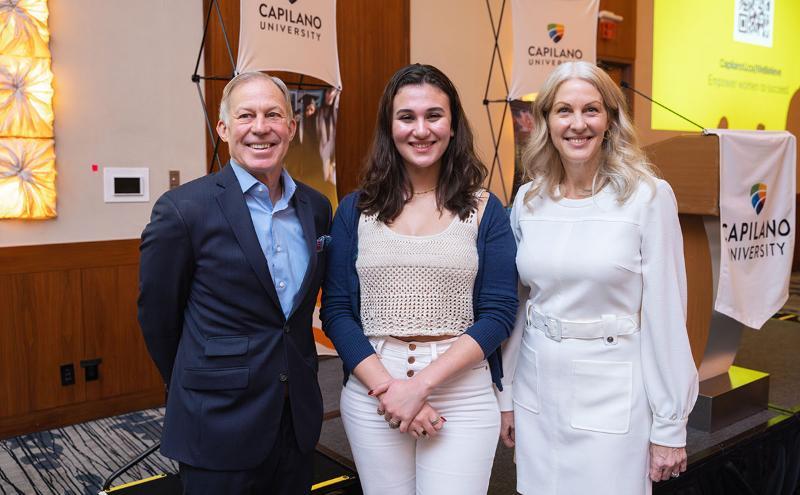 Tina Salasel with Paul & Catherine Dangerfield