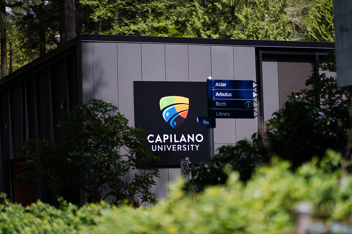 The Library Building at Capilano University's North Vancouver campus.