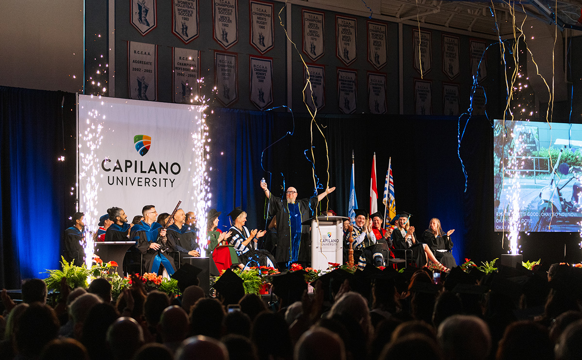 Renowned producer Garth Richardson received an honorary degree for his impact on the music industry