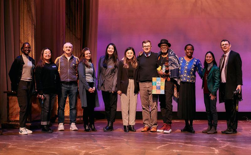 CapU staff with attendees from the U.S. Consulate General Vancouver