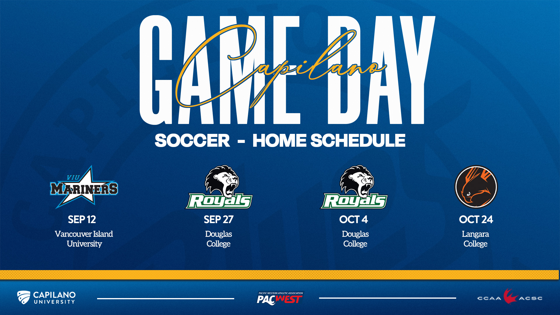 Blues Soccer - First Home Game of the Season