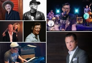 Collage of performers