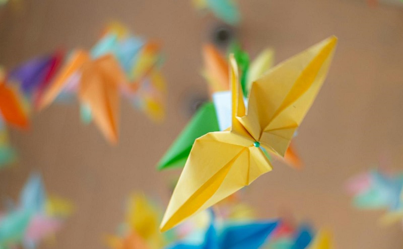 Japanese paper art: Origami and beyond;