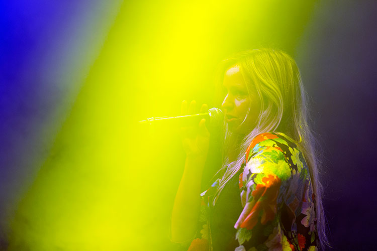 Ashleigh Ball of Hey Ocean! performs at CapFest on Saturday, Sept. 22, 2018.