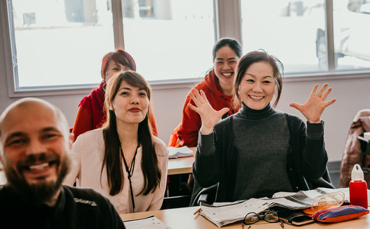 Students at the Sunshine Coast campus