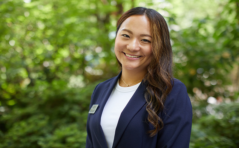 A portrait picture of student recruitment advisor Mei Kawasaki