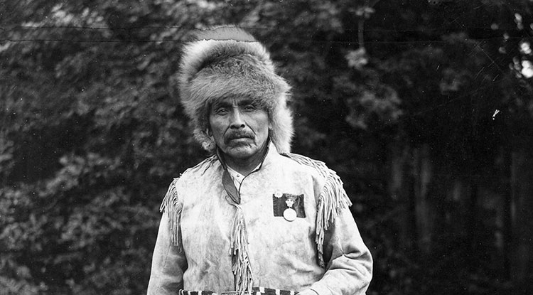 Capilano University was named after Chief Joe Capilano of the Squamish Nation. Photo (taken in 1906) courtesy of the North Vancouver Museum and Archives.
