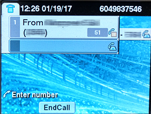 Forward current call - enter number