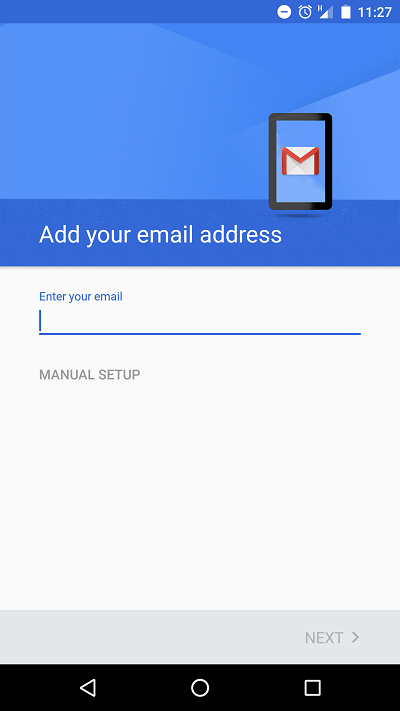 how do i add email to my android phone