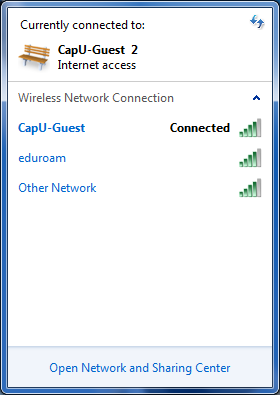 Wi-Fi capu-guest connected PC