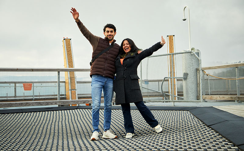 CapU Tourism Management students on a work-integrated learning trip to Vancouver island