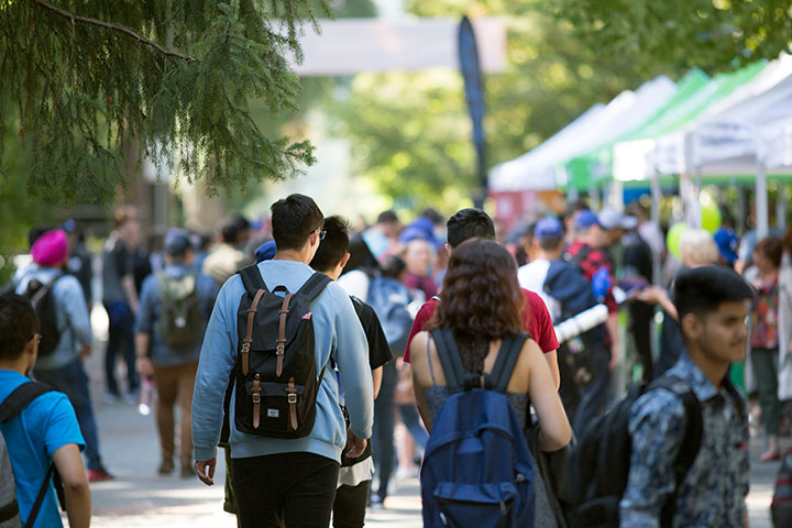 International Students taking part in a JumpStart event.