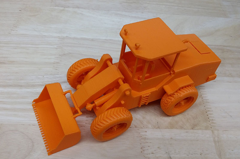 A 3d printed loader.