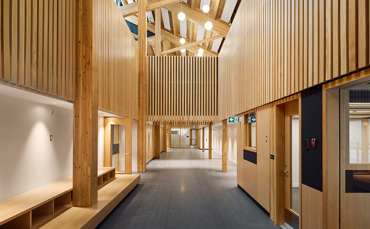 The first floor of the Fulmer Centre for Childhood Studies.