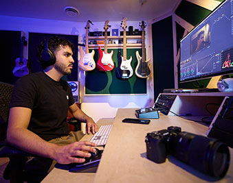 CapU student at an AEM practicum.