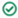Green checkmark in a circle indicating a complete status