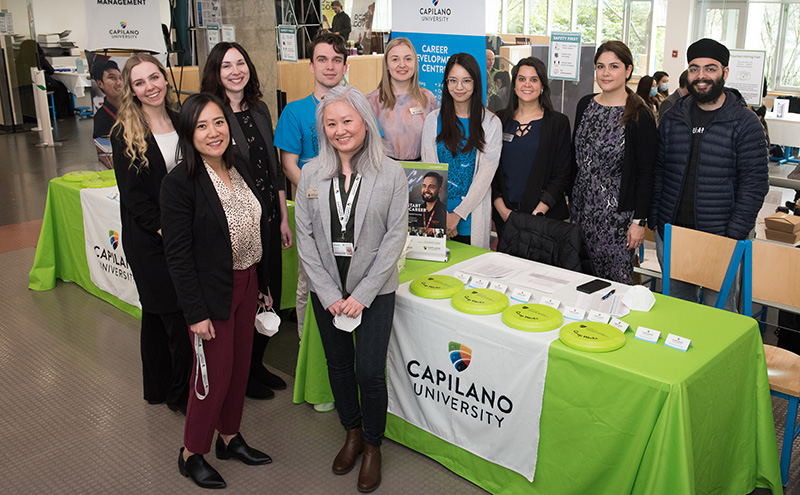 The Career Services team in the Birch Building