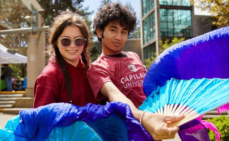 Students at Main Campus Orientation